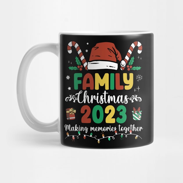 Family Christmas 2023 Matching Squad Santa Elf by rhazi mode plagget